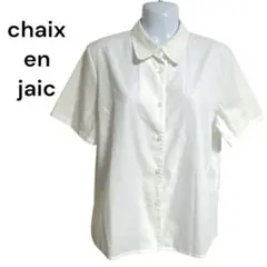 chaix en jaic 半袖シャツ ホワイト