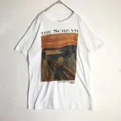3577　ムンクの叫び　アート　エドヴァルド・ムンク　Tシャツ　ビッグプリント