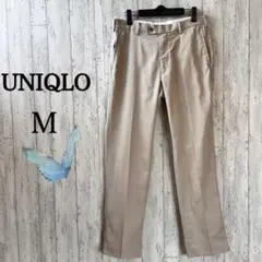 ユニクロ/メンズパンツ/チノパン/ベージュ/定番/シンプル/着まわし/M