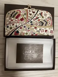 文庫屋大関　天溝がま口　ロカイユスモーキーグレー限定カラー　箱付き　新品未使用 2025年最新】文庫屋大関がま口の人気アイテム - メルカリ