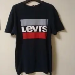 Levi's ネイビー ロゴ TシャツXXL