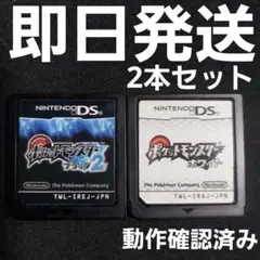 【匿名発送】 ポケットモンスター ブラック2 ホワイト BW ソフトのみ