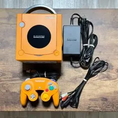 ニンテンドー　ゲームキューブ　GAMECUBE　本体　オレンジ　動作品　⑪