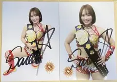 Sareee 直筆サイン入りポートレート 2枚セット 会場限定 最新版