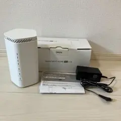 Speed Wi-Fi HOME 5G L12 ホワイト ルーター
