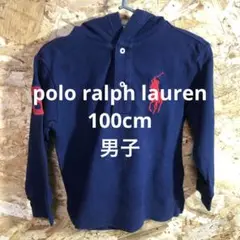 【 5590番】polo ralph lauren ポロシャツ　長袖　フード付き
