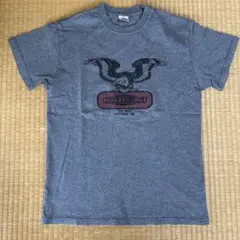 カットレイト バクプリ入り イーグル ロゴ メッセージ Tシャツ 灰M レア