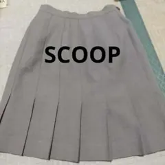 スクープ　SCOOP プリーツスカート