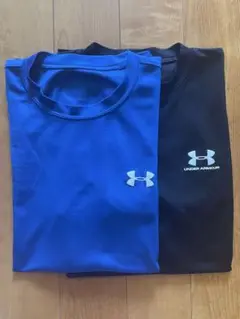 Under Armour Tシャツ 青 黒 2枚セット