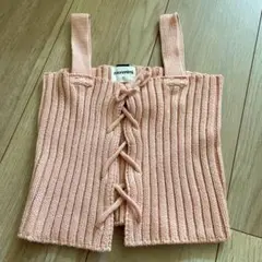 モンミミ ニットキャミソール