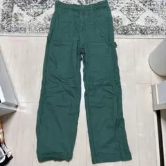 ダークグリーン カーゴパンツ 複数ポケット