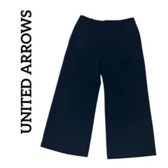 UNITED ARROWS ユナイテッドアロウズ クロップドパンツ ネイビー
