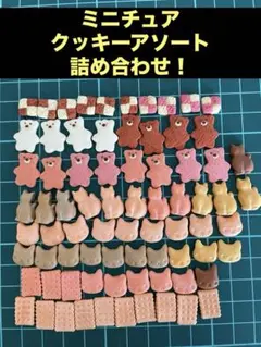 ミニチュアクッキー76枚詰め合わせ