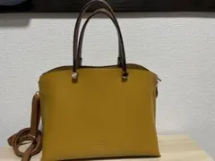 D.KELLY 2wayバッグ マスタード ショルダー＊ハンドバッグ