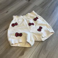 プティマイン　ハローキティ 半ズボン ホワイト