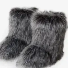 ファーブーツ　fur boots