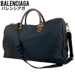 美品 BALENCIAGA バレンシアガ ハンドバッグ 2way ショルダー 黒