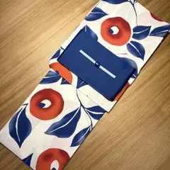 ミャクミャク風 椿柄浴衣セット 万博