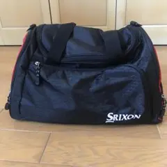 Srixon ダッフルバッグ 黒/赤
