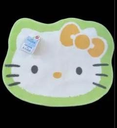 レア！　キティちゃん　ダイカットマット　フェイス型　1998年