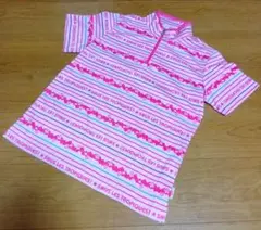 【超美品】marie claireマリクレール モックネックハーフジップシャツL
