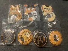 読売ジャイアンツ　アクリルカラビナ　缶バッジ　坂本勇人　戸郷翔征　ジャビット