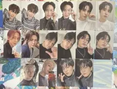 ATEEZ GOLDEN HOUR 3 ポカアルバム 封入トレカ 裏面水色コンプ