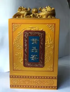 中国貢品茶の箱 (ケース)綺麗な美術品 置物