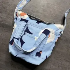 【2WAY】人気 marimekko フラワー バッグ ショルダー メンズ レア