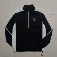 PUMA Big Logo Nylon Anorak Jacket L