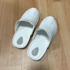 一点限り✨ホワイト メッシュビーチサンダル