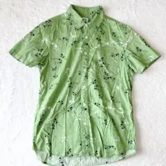 【美品】graniph グラニフ シャツ スイムプリント　半袖 S メンズ
