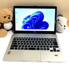 富士通 タッチパネル付きi5/10/SSD 256GB/ 2024office