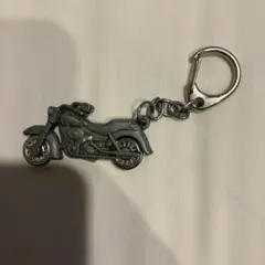 バイク型キーホルダー グレー 約8cm