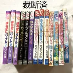 【裁断済・送料込】 さいとうちほ 5作品 全巻 計13冊セット