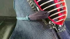 面乳革 武州織刺製 剣道