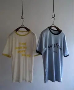 柿乃葉 別注 BISOWN Ex Mountain Trim Pack Tee