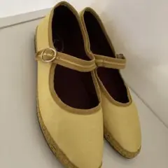 【新品・未使用】　Flabelus フラべラス エスパドリーユ　ベルベット 新品・未使用】 Flabelus フラべラス エスパドリーユ ベルベット