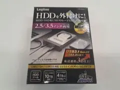Logitec LGB-A35SU3　HDDを外付けに！