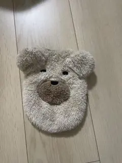 クマの顔デザイン ペット服 17cm