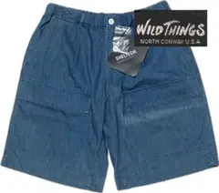 WILD THINGS SHELTECH ショートパンツ シャンブレー　未使用