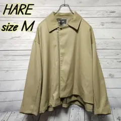 【美品◎】HARE　フラシジップスタンドブルゾン　ベージュM