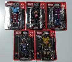 MARVEL ベアブリック くじ ベアブリック賞 5種