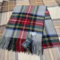 ジョンストンズ カシミア大判ストール☆ グレースチュワート新品未使用