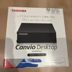 TOSHIBA Canvio Desktop 6TB HD-TDA6U3-B