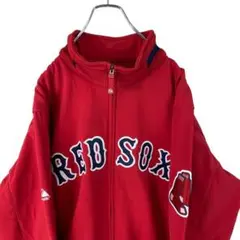 RED SOX スタジャン ブルゾン MLB マジェスティック 刺繍 ビッグ