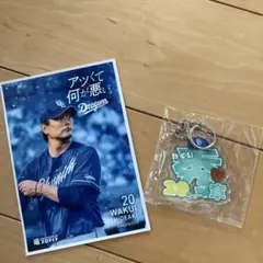 ドラゴンズ　中日　キーホルダー　プロマイド　涌井　20