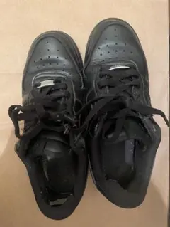 Nike Air Force 1 ブラック スニーカー 24.5