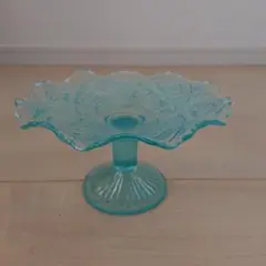 プレスガラス　コンポート
