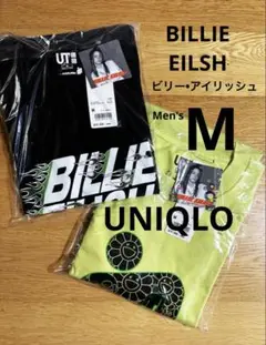 【希少】ユニクロ　ビリーアイリッシュ　Tシャツ　メンズM 新品未使用